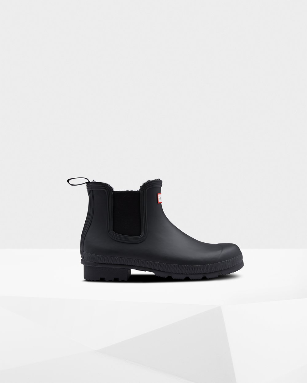 Chelsea Boots Heren - Hunter Original Insulated - Zwart - 93WXQKYBA